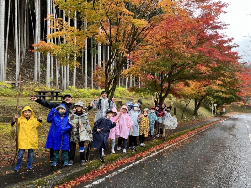 秋満喫キャンプ（温泉＆紅葉ハイキング）